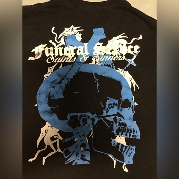 Funeral Servce Saints & Sinners t-shirt, RARE collector’s item, size XL - Picture 8 of 8